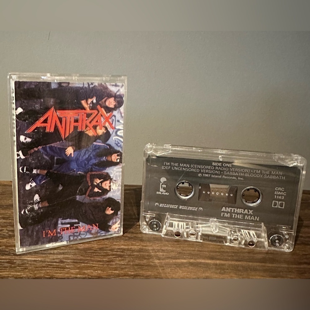 SOLD-Anthrax - I’m The Man - Cassette
